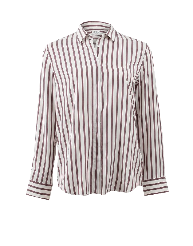 Striped Collared Shirt