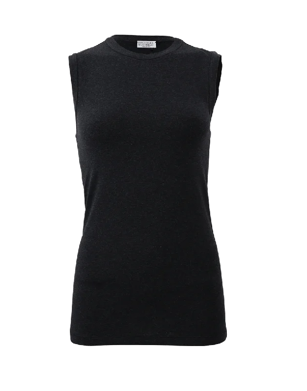 Cotton Jersey Muscle Tee