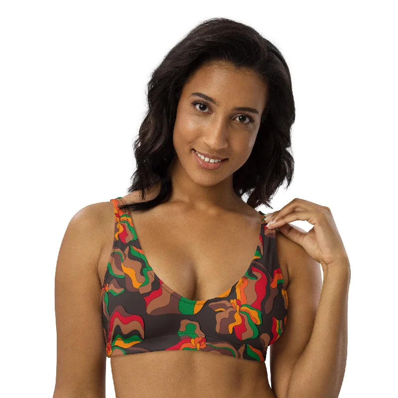 Bikini top (recycled) - SASSY IRIS retro