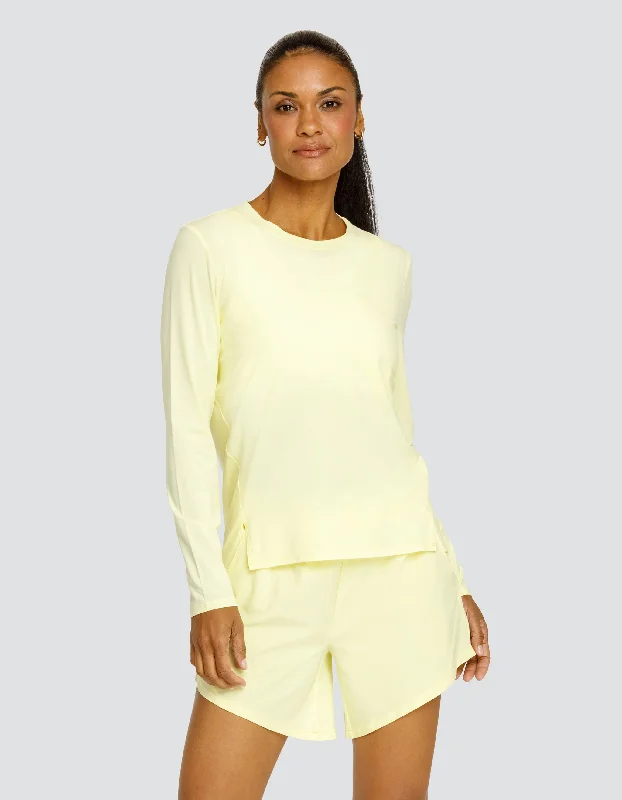 FRIDAY LONG SLEEVE TOP - FRESH LEMON