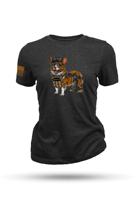 Tactical Corgi - Women's T-Shirt