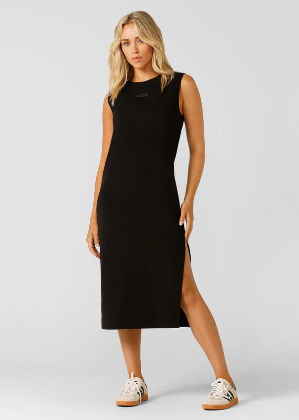 Lorna Jane Active Living Midi Dress - Black