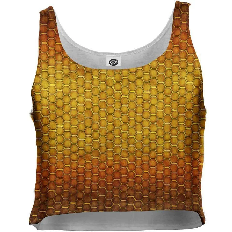 Honey Comb Crop Top