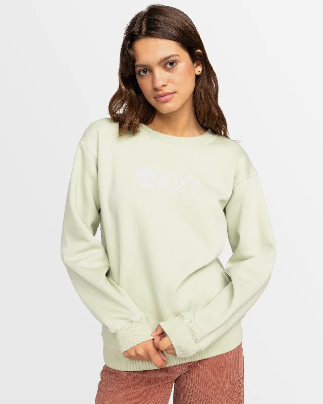 Womens Surf Stoked Pullover Sweatshirt