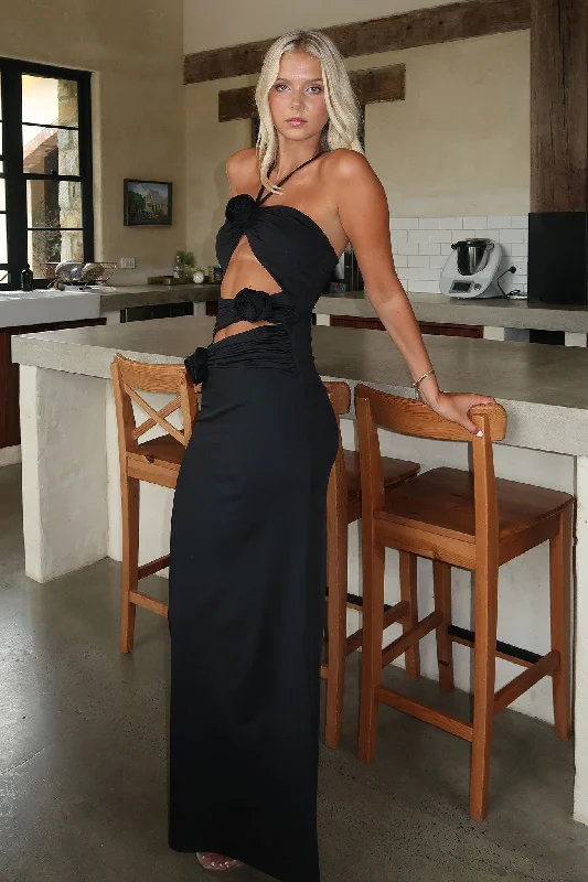 Ramsey Maxi Dress - Black