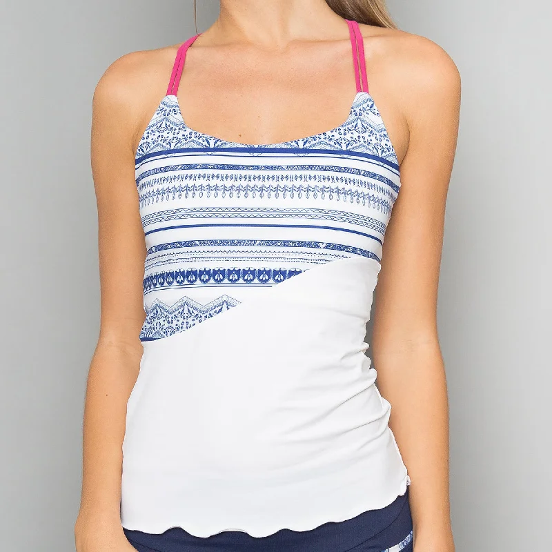 Nordica Spaghetti-Strap Top (white)