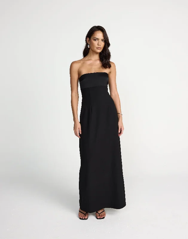 Suki Maxi Dress (Black)