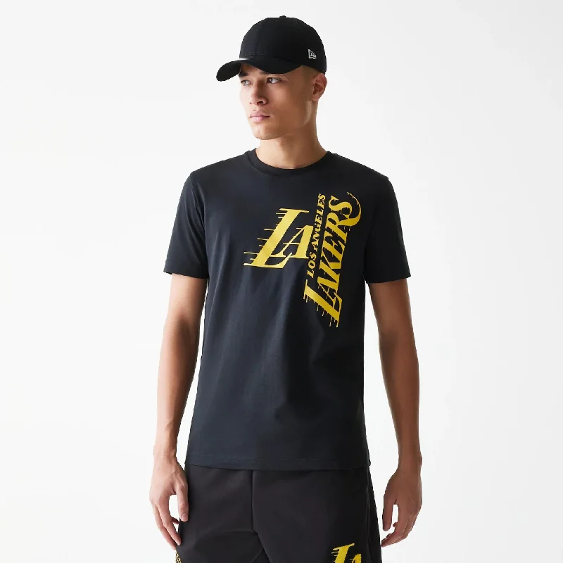 LA Lakers NBA City Edition Black T-Shirt