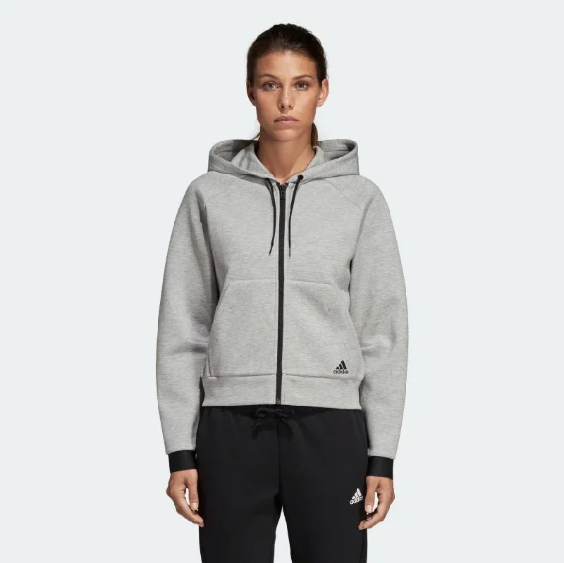 Adidas W MH Hoodie Medium Grey Heather DU6571