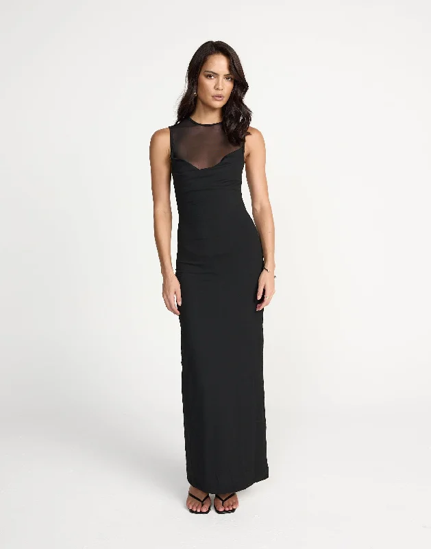 Amour Maxi Dress (Black)