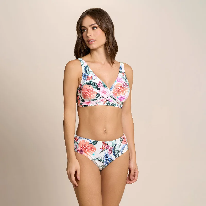 HAWAIIAN TERRACE VERA SURPLICE BRA TOP