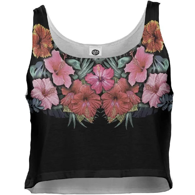 Hibiscus Crop Top