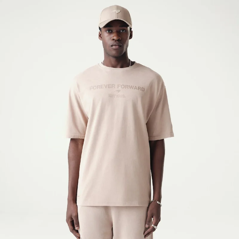 McLaren Racing Washed Pack Beige Oversized T-Shirt