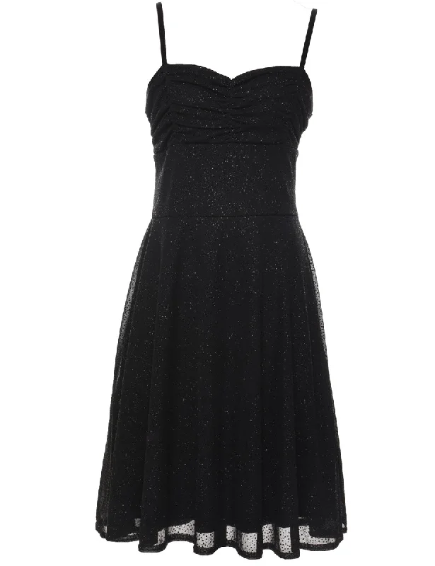 Black Evening Dress - S