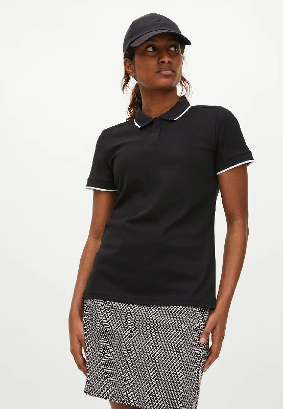 SIZE XS - ROHNISCH Mildred Poloshirt Black