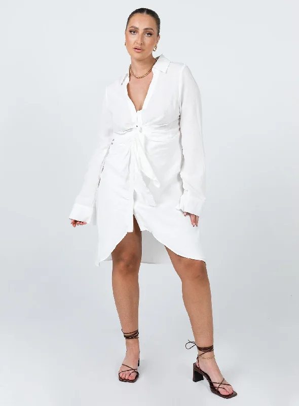 Maisie Mini Dress White