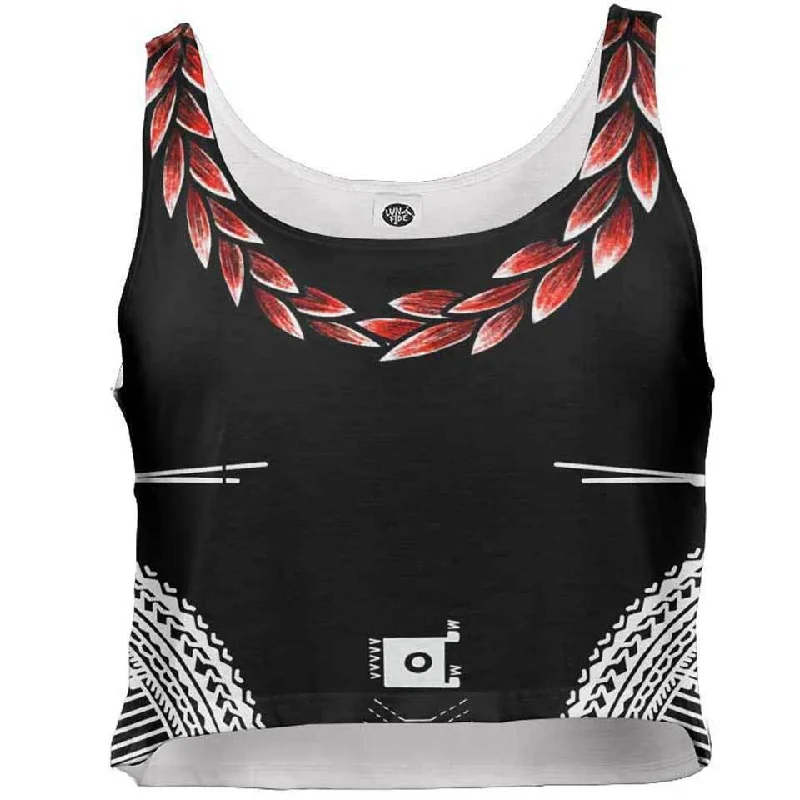 Samoan Chief Crop Top