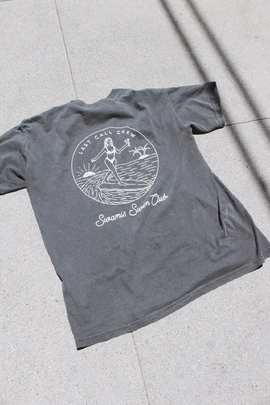 Swim Club Vintage Tee // Heather Gray