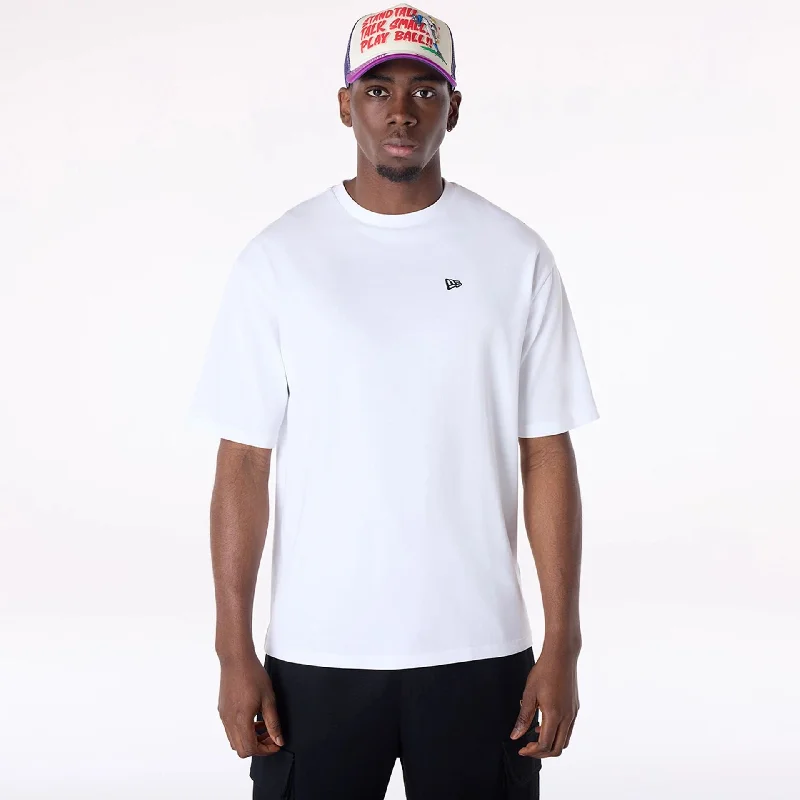 New Era Baseball Graphic White Oversized T-Shirt