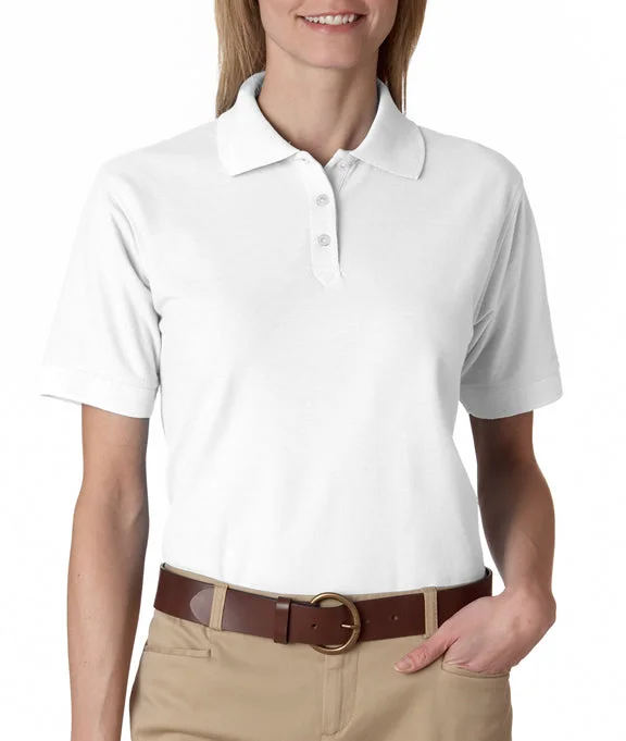 8541 - UltraClub Ladies Whisper Piqué Polo Shirt