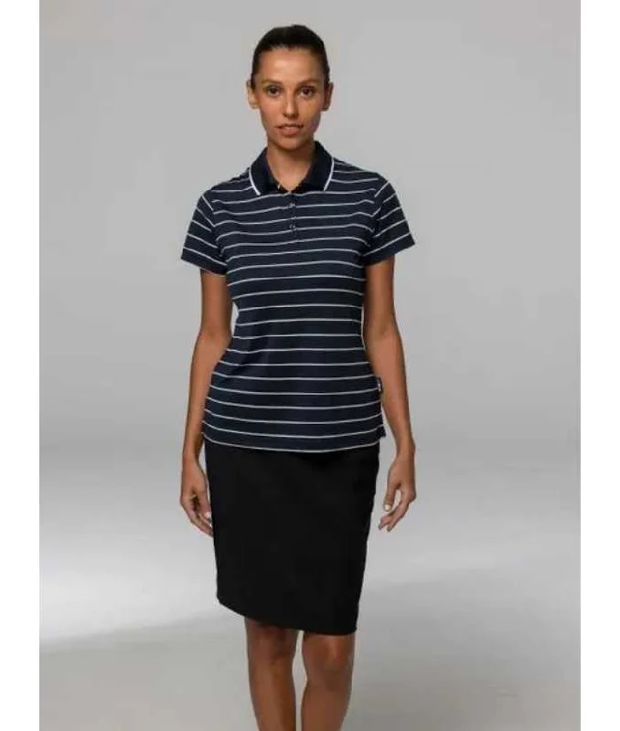 Vaucluse Ladies Striped Polo