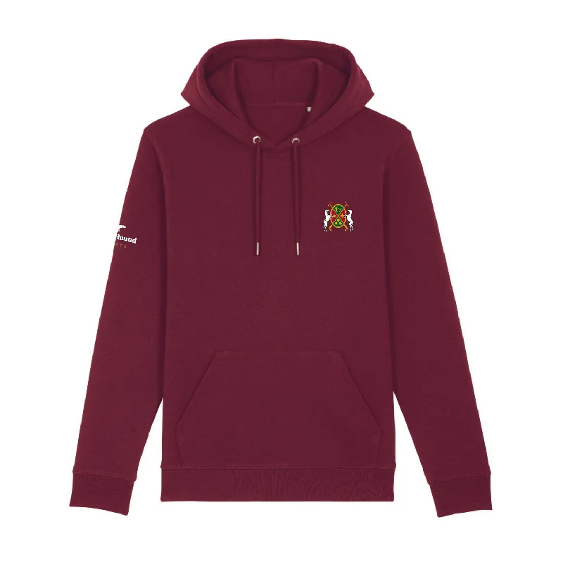 Polo Club de Chantilly Burgundy Hoodie