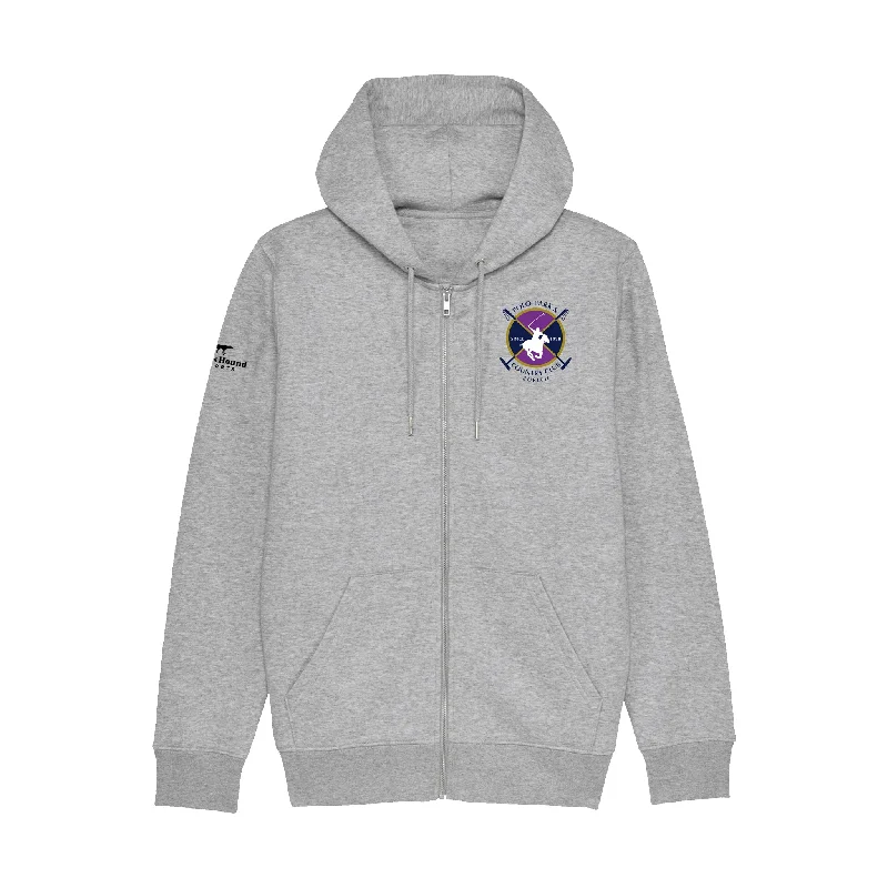 Zürich Heather Grey Zip Hoodie