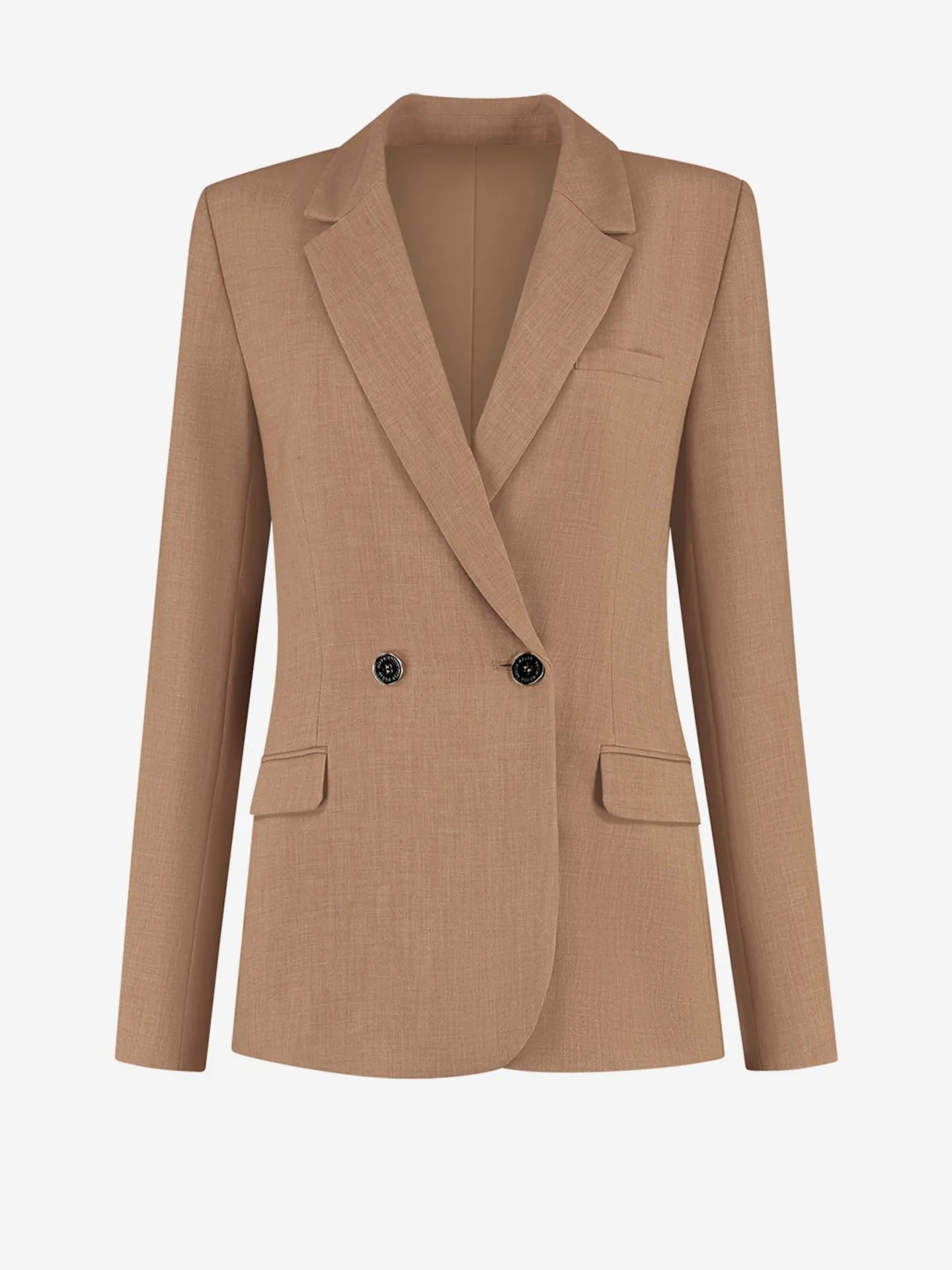 foster blazer dark camel