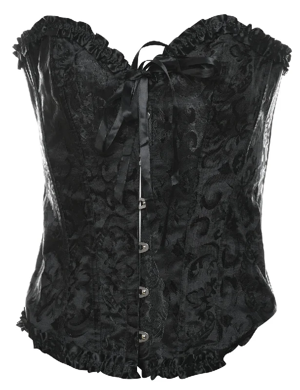 Black Exotic Corset - S