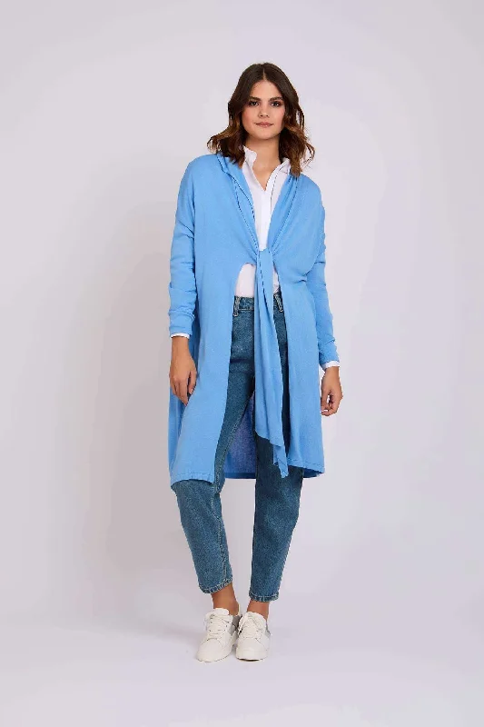 Women Regular Fit Cardigan - Blue Depths