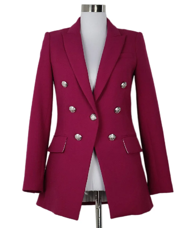 Veronica Beard Fuchsia Pink Jacket sz 2