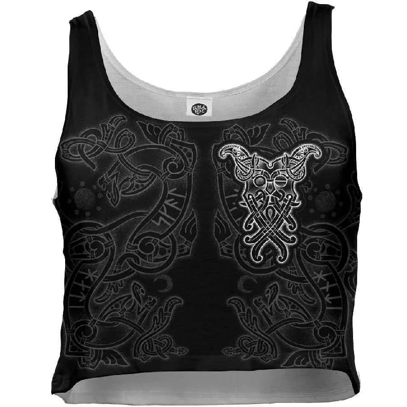 Odin Mask Crop Top