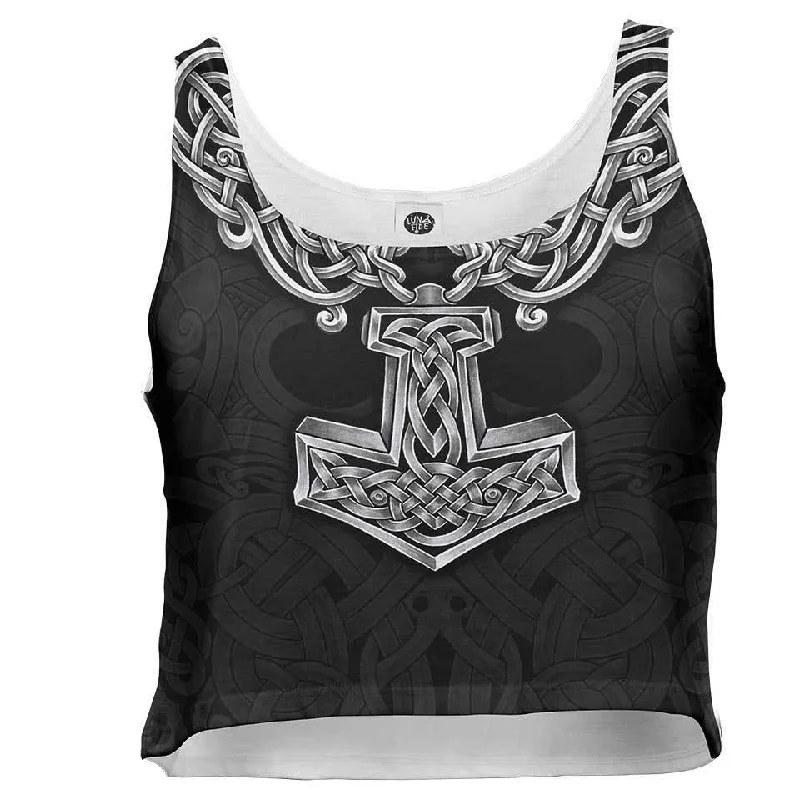 Mjölnir Crop Top