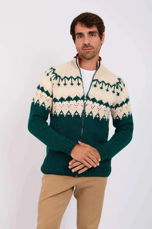 Men Regular Fit Cardigan - Multicolor