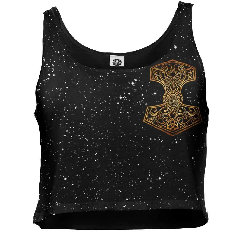 Theft of Mjölnir Crop Top