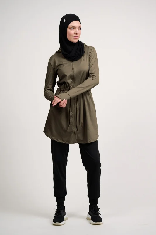 On-The-Go Jacket- Olive Green