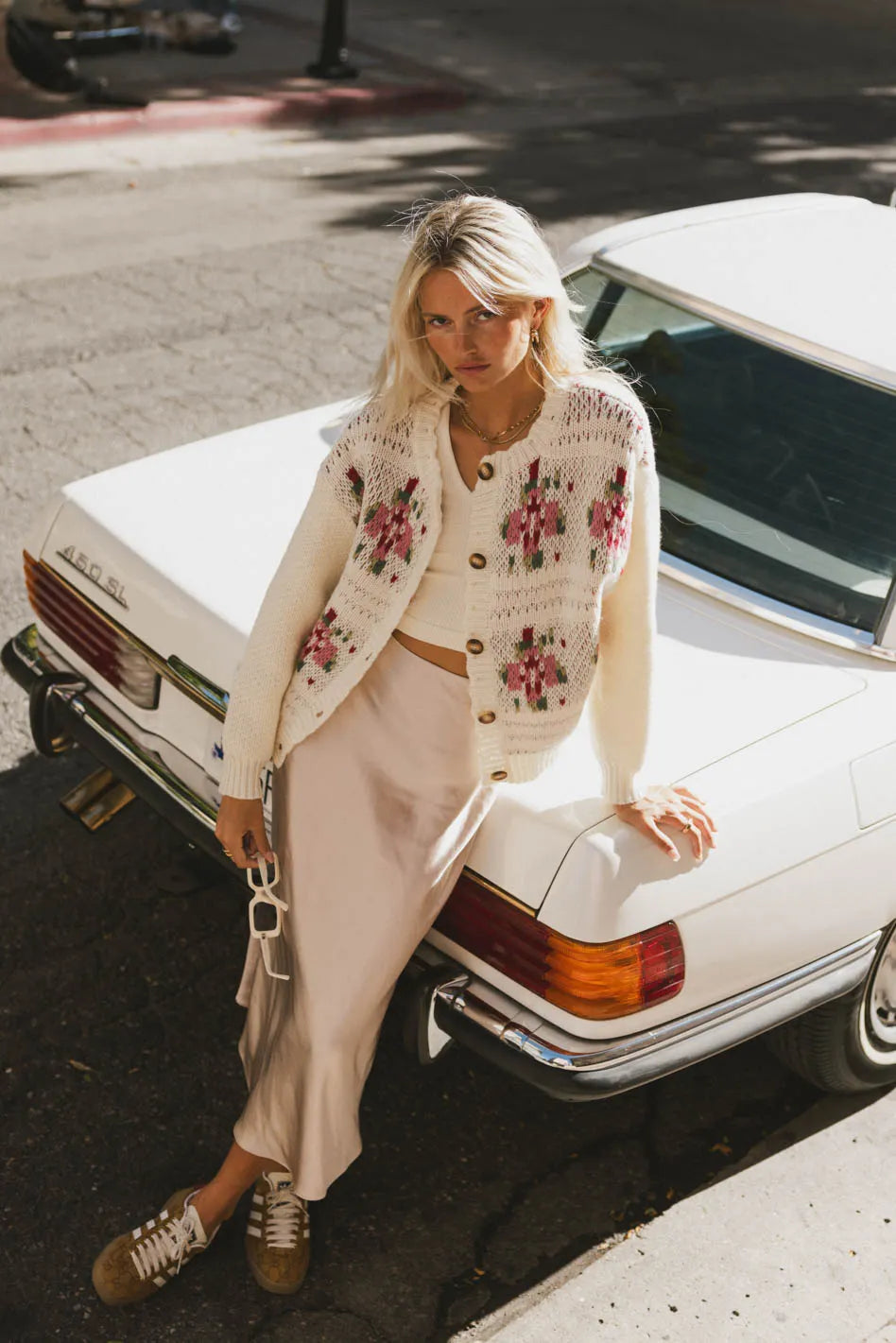 Tayllali Floral Cardigan