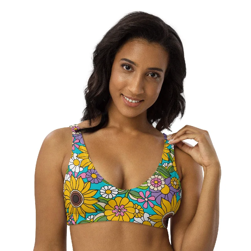 Bikini top (recycled) - SUNDANCE turquoise