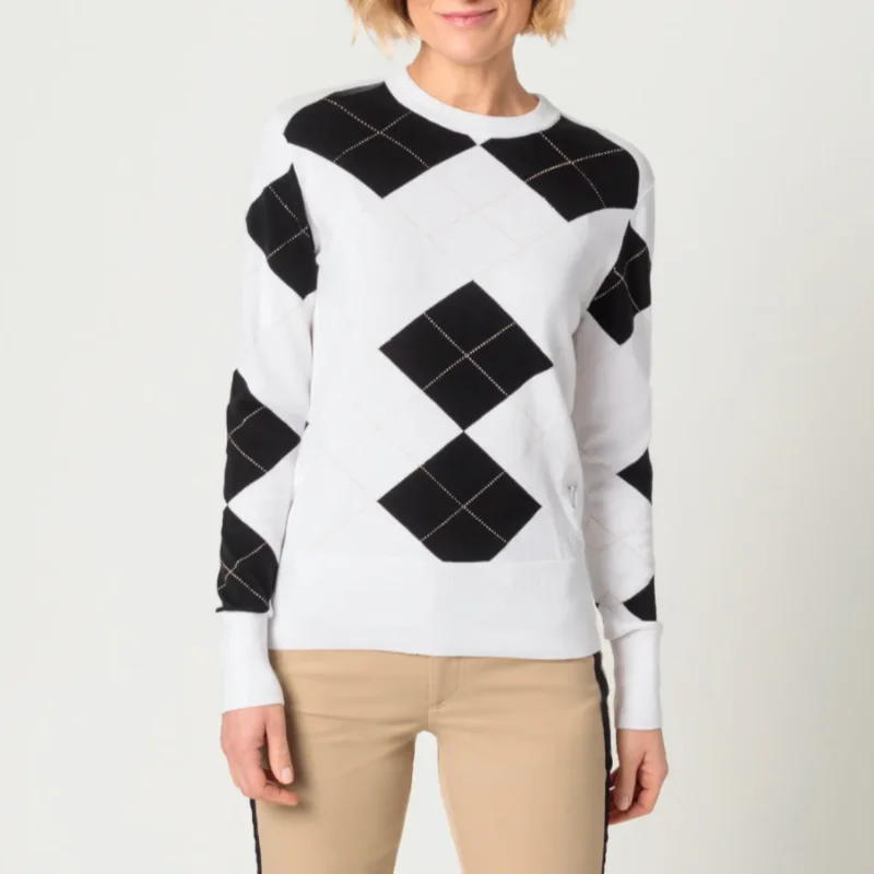 Golfino Shifting Dune Sweater - Black