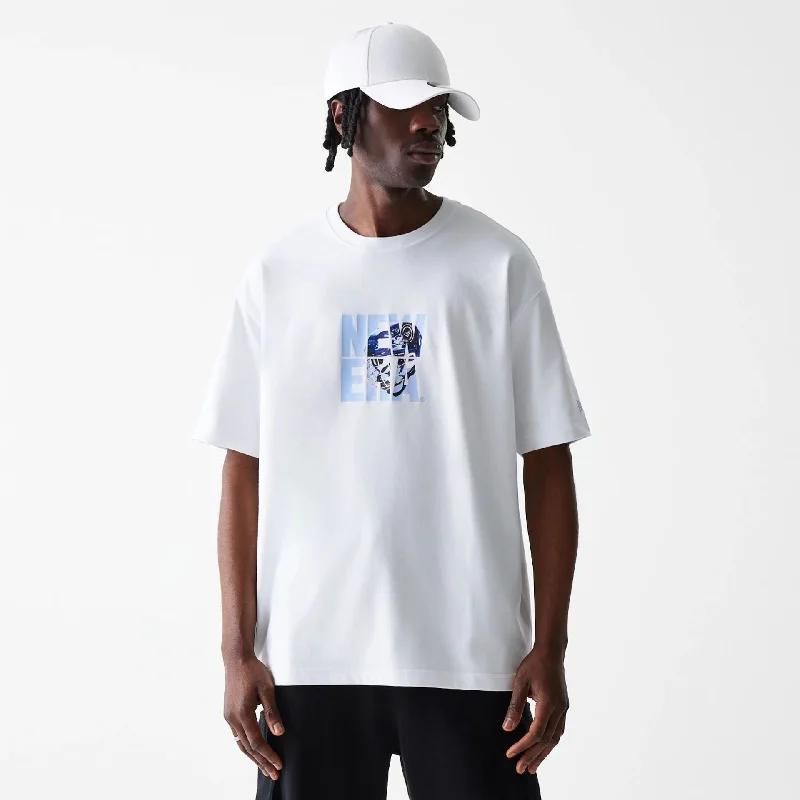 New Era Street Dangle White Oversized T-Shirt