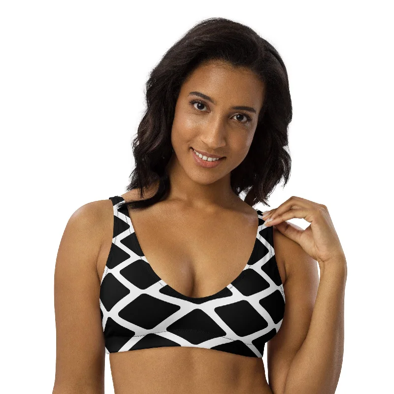 Bikini top (recycled) - SHALMIAKKI black