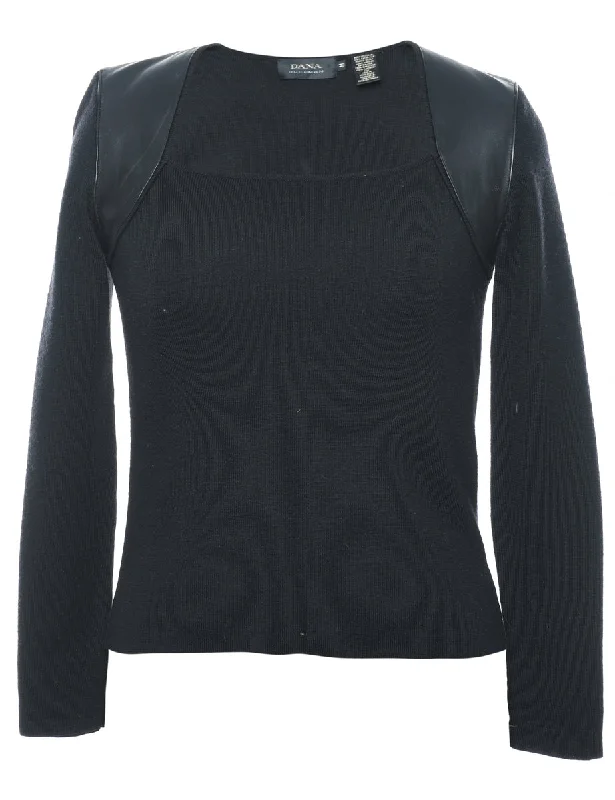 Black Jumper - M