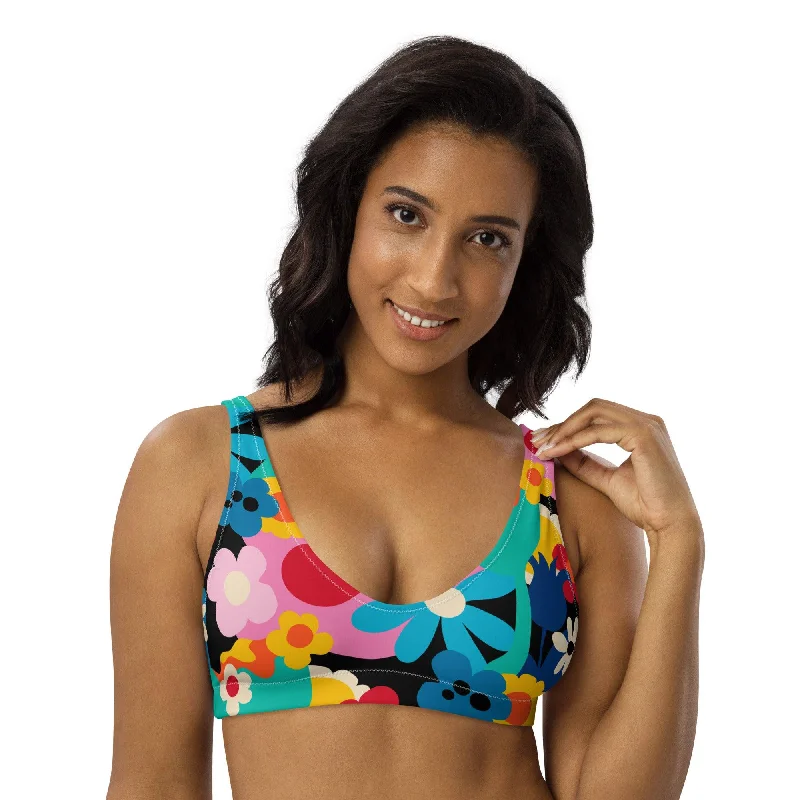 Bikini top (recycled) - FLORALEI