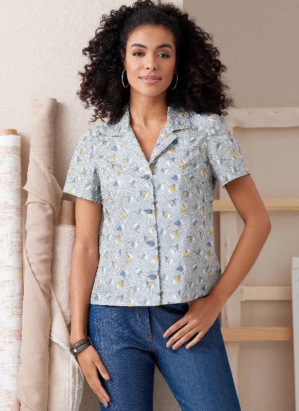 Butterick Sewing Pattern B6924 Misses' Shirts By Palmer/Pletsch Country