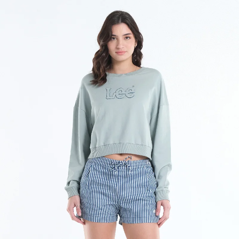 LEE LADIES EMBOSSED LOGO PULL OVER Refined Women's Classic 