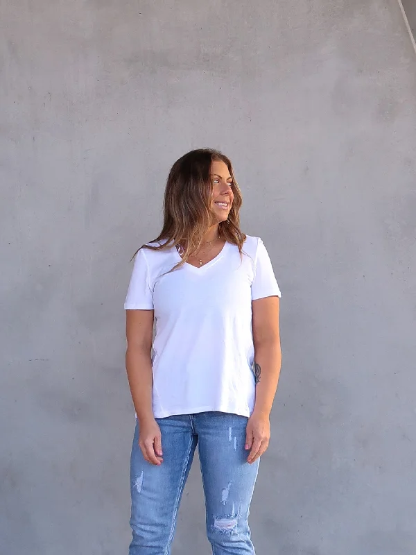 Luella V Neck Tee British Gentlewoman Style
