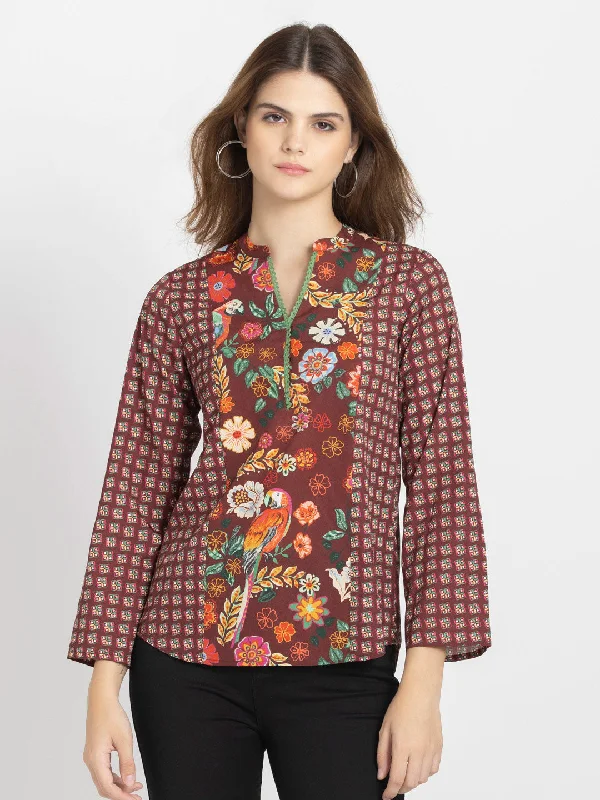 Noella Top Laid - back Women's Style