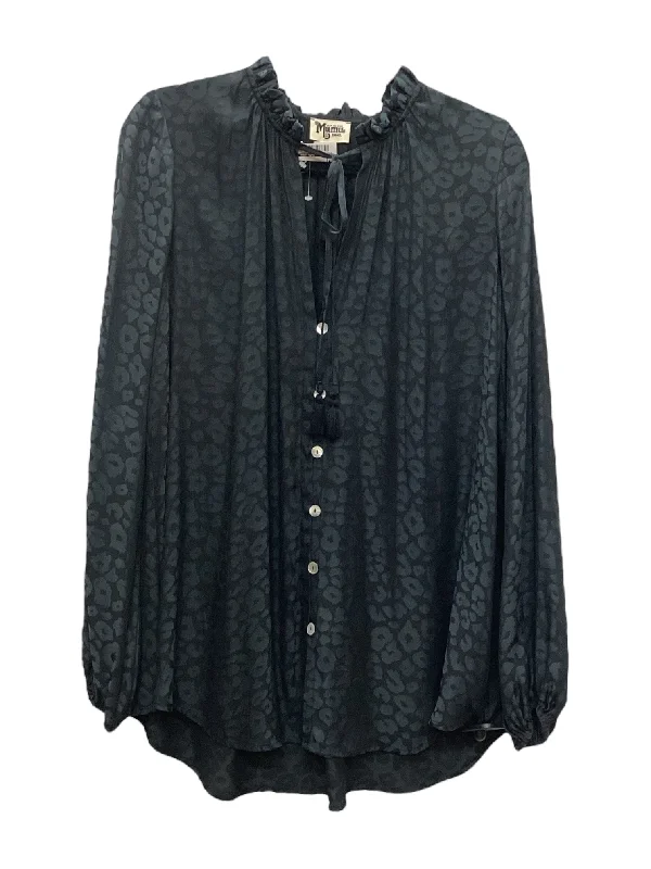 Top Long Sleeve By Show Me Your Mumu In Black, Size: S Sustainable Organic