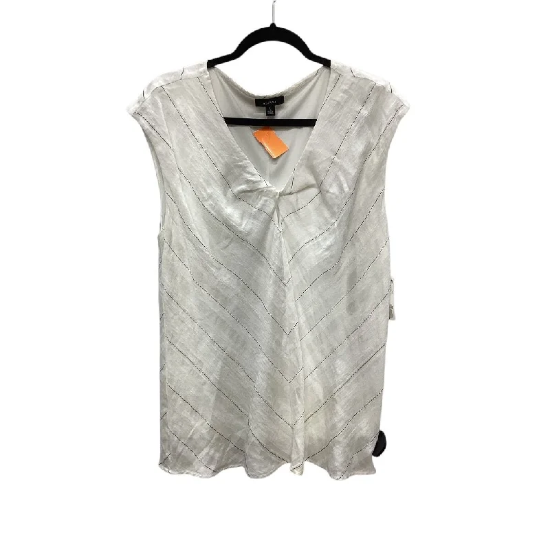 Top Sleeveless By Alfani  Size: L Monochromatic All - in - one